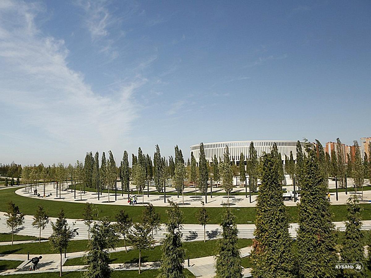 «Факты 24»: Вениамин Кондратьев посетил парк у стадиона «Краснодар» перед его открытием, в Москве начали готовить павильоны для ярмарки «Дни Краснодарского края»