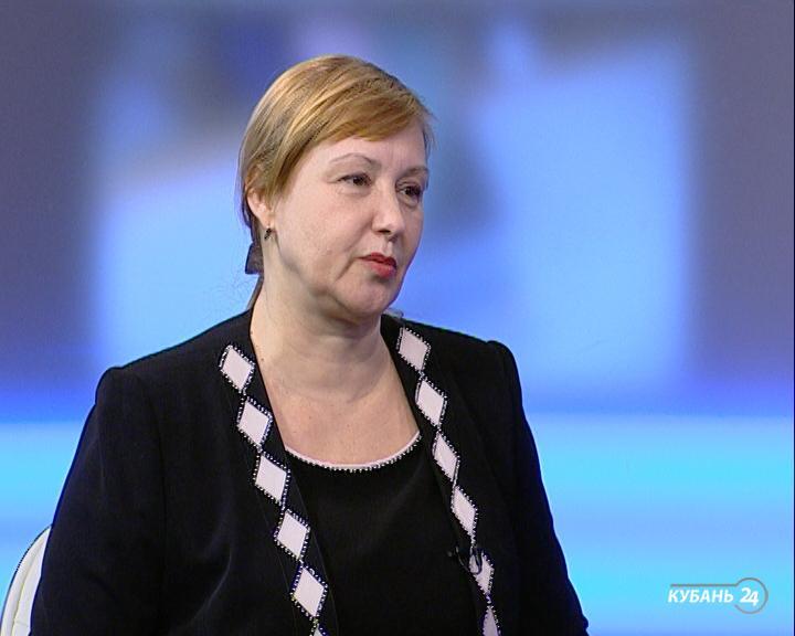 Начальник управления министерства соцразвития Ирина Целищева: на Кубани растет количество многодетных семей