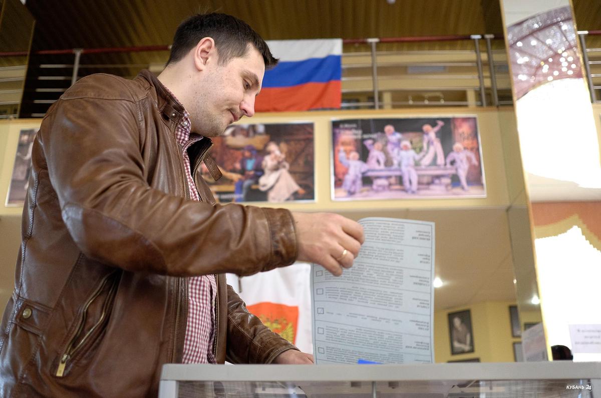 Выборы президента России в Краснодаре   