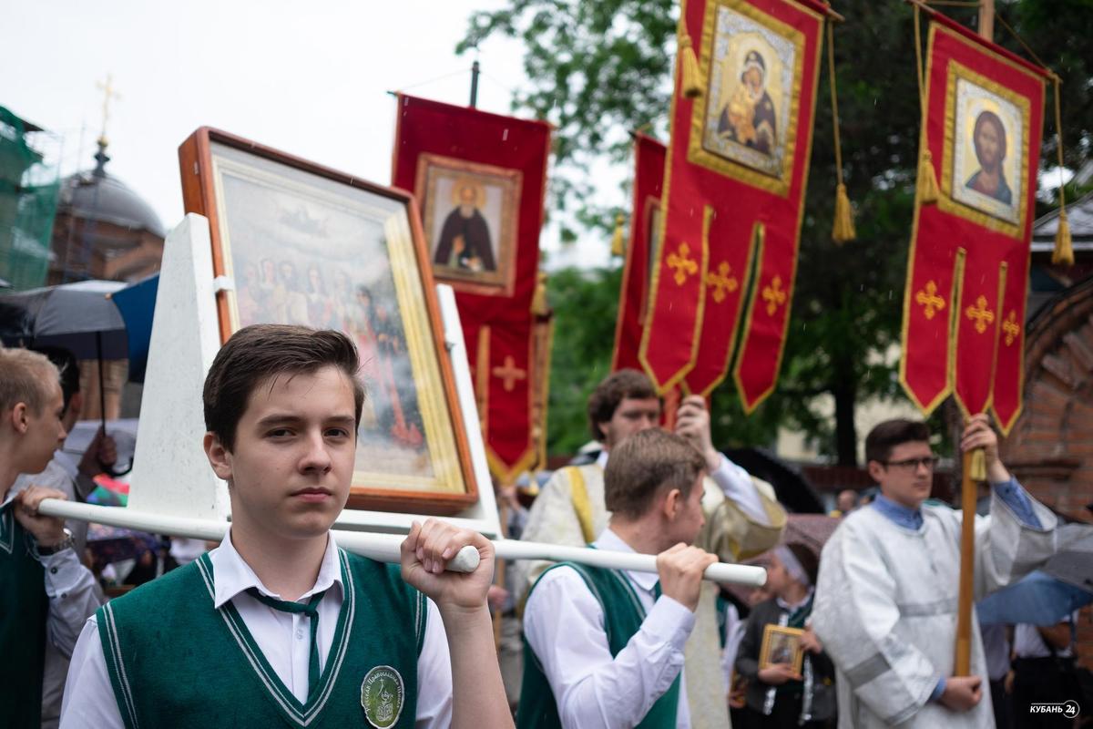 Крестный ход в честь Дня славянской письменности и культуры в Краснодаре