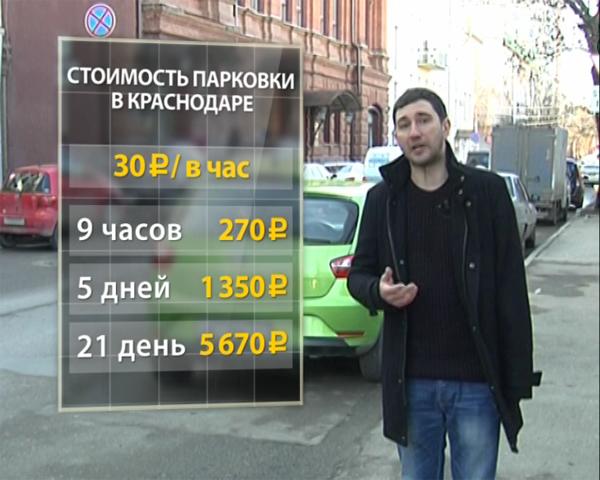 Власти Краснодара занялись разработкой плана по улучшению работы платных парковок