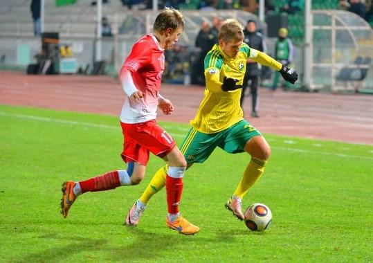 ФК «Кубань» в последнем домашнем матче года сыграл вничью с «Тамбовом»