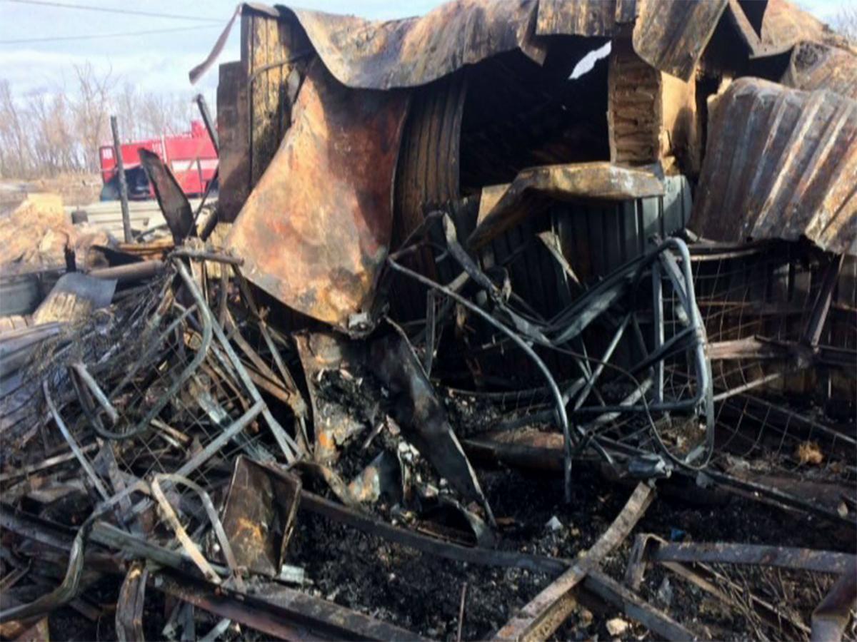 В Динском районе из-за пожара на свалке погибли пять жителей Узбекистана