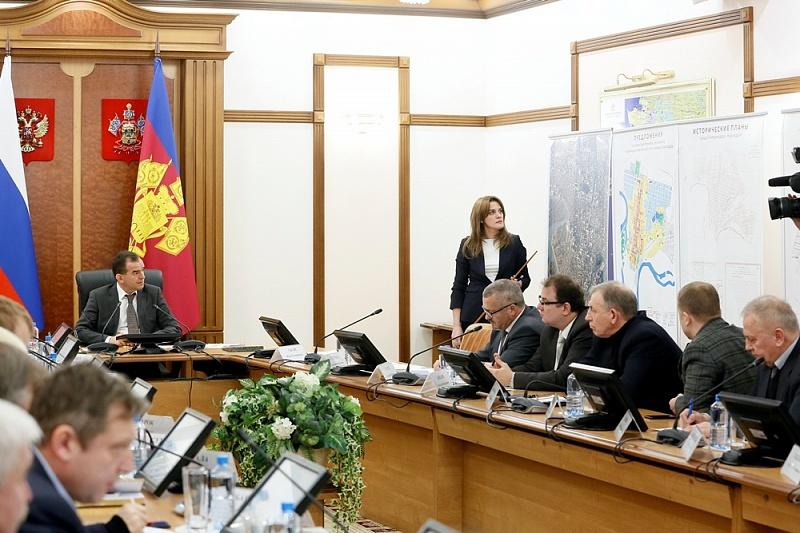 Кондратьев провел в Краснодаре заседание градостроительного совета