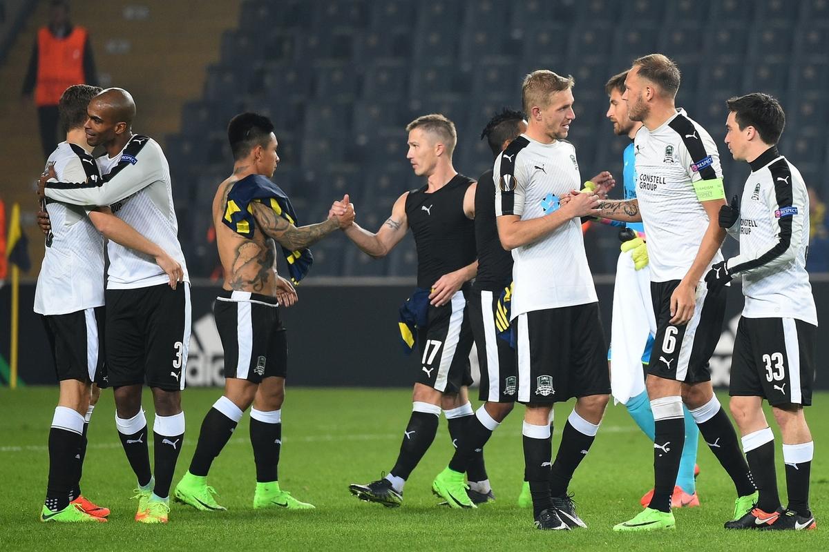ФК «Краснодар» впервые в истории вышел в 1/8 финала Лиги Европы