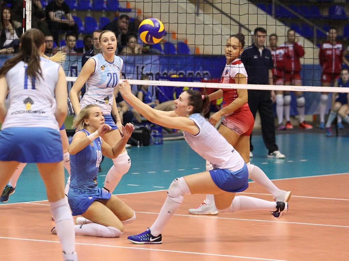 Краснодарский ВК «Динамо» лидирует в мини-турнире за пятое место