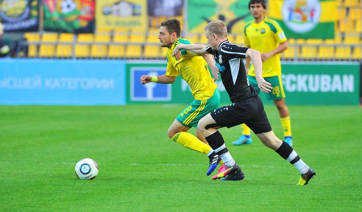 ФК «Кубань» на домашней арене сыграл с «Тюменью»