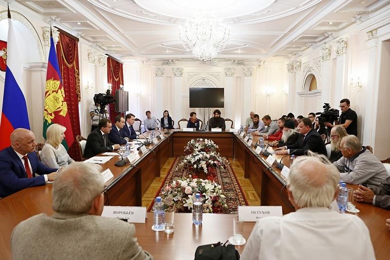 Кондратьев обсудил с депутатами Госдумы проблемы обманутых дольщиков на Кубани