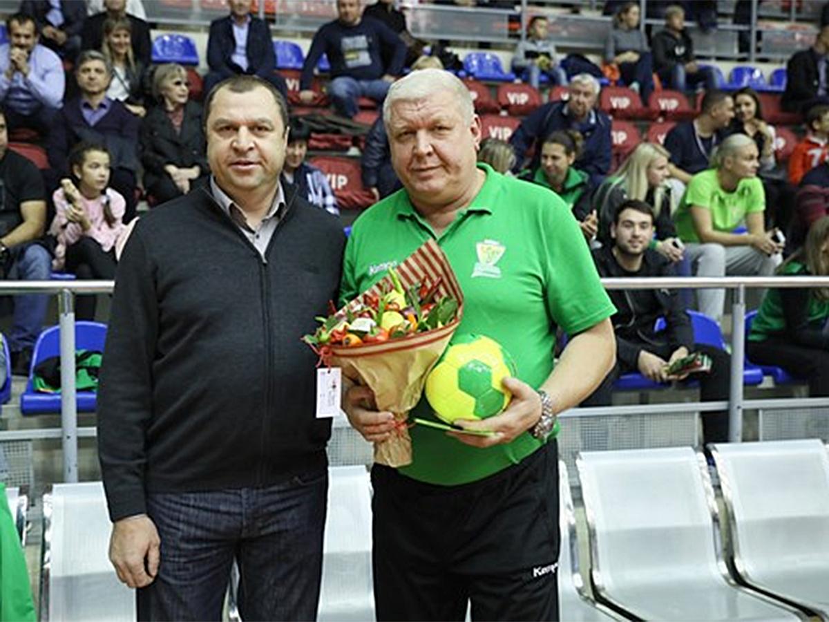 ГК «Кубань» провела юбилейный матч под руководством Евгения Трефилова