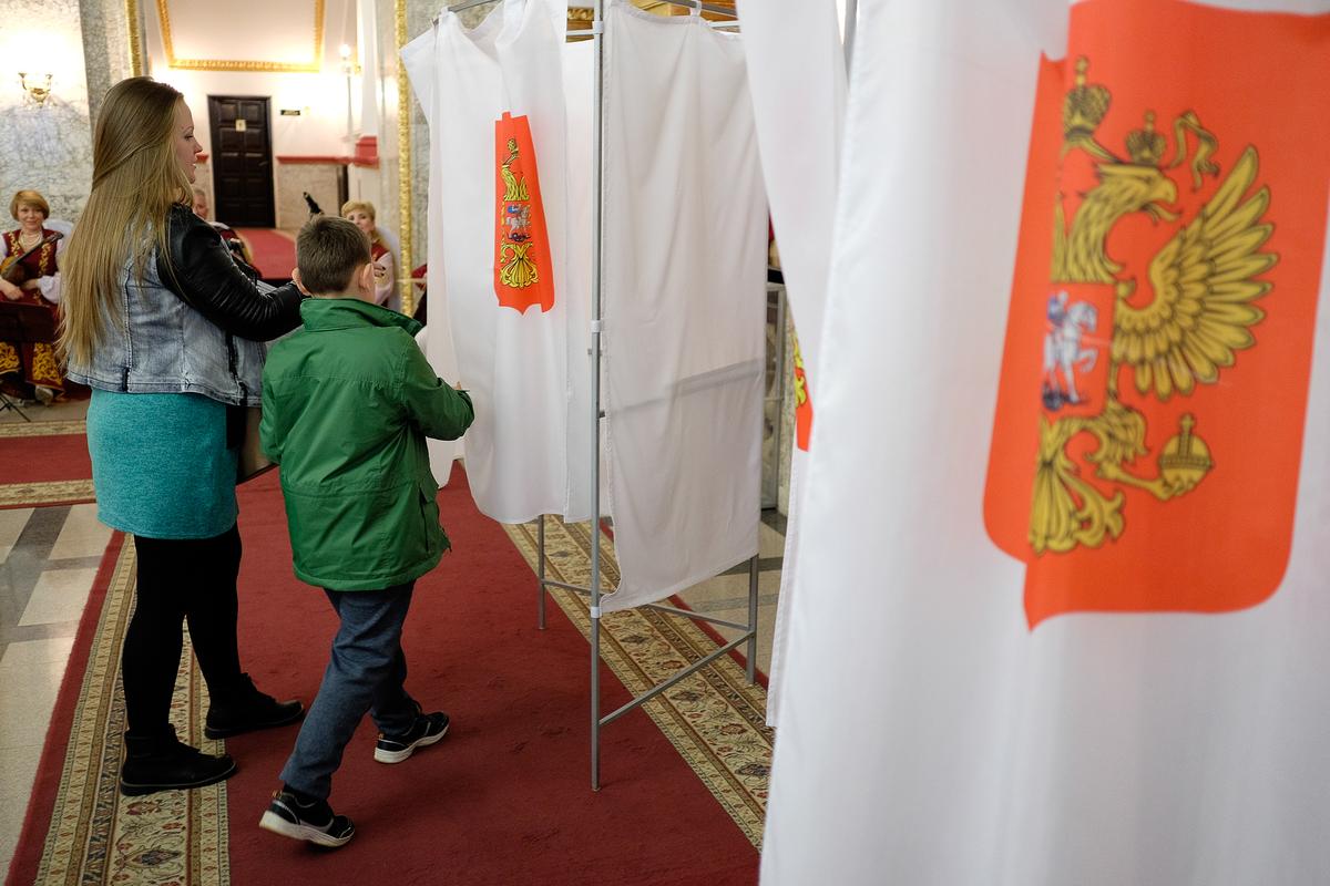 Как жители разных районов Кубани голосовали на выборах президента
