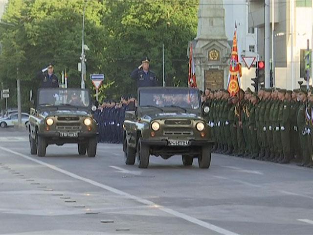 В Краснодаре провели генеральную репетицию парада в честь Дня Победы