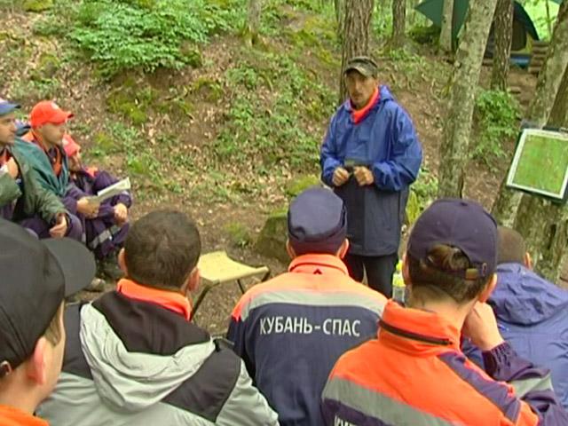 В Северском районе проходят штабные учения «Кубань-СПАС» по горной подготовке