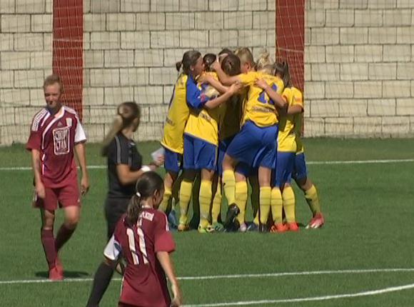Женская сборная Кубани по футболу сыграла вничью с командой из Подмосковья