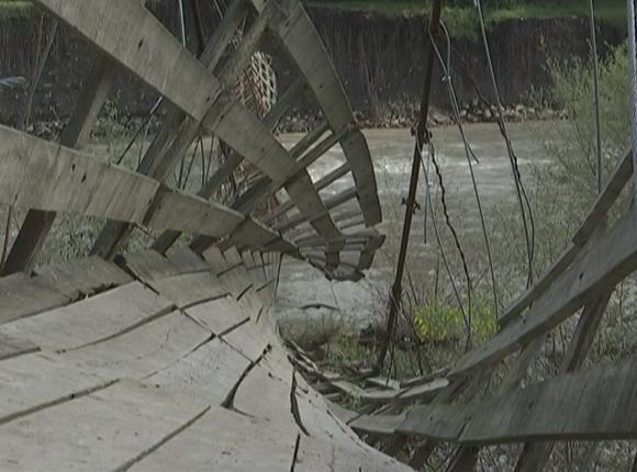 В Сочи восстановят снесенный рекой мост в селе Пластунка