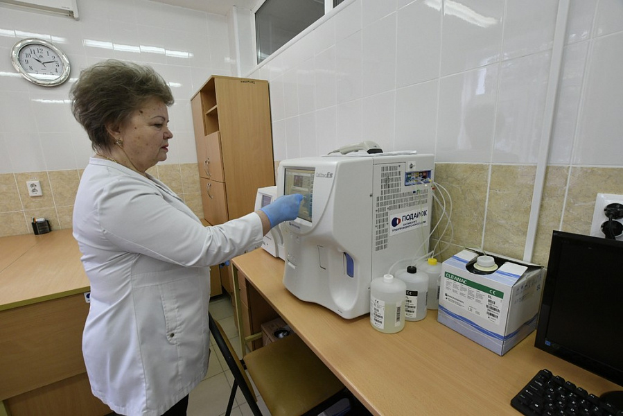 Пять районных больниц Кубани получили новое медицинское оборудование