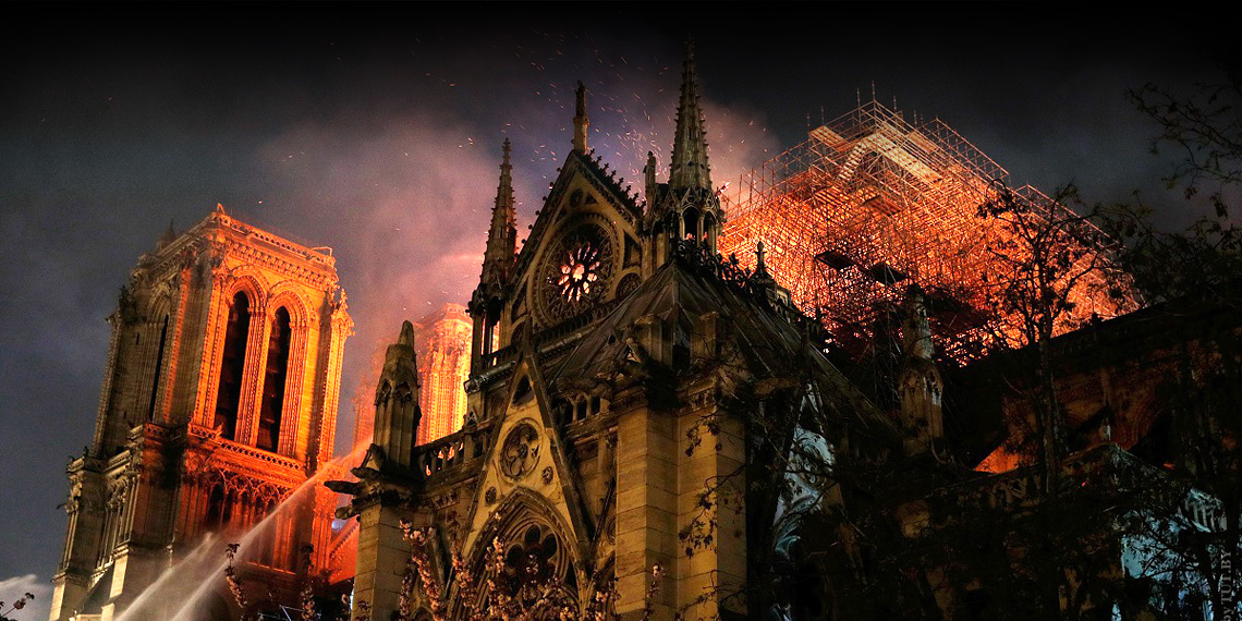 Заработок на чужом несчастье: собор Парижской Богоматери