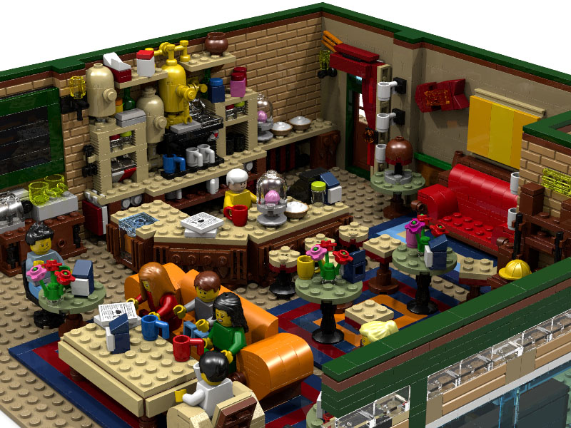 Lego выпустил конструктор к 25-летию сериала «Друзья»