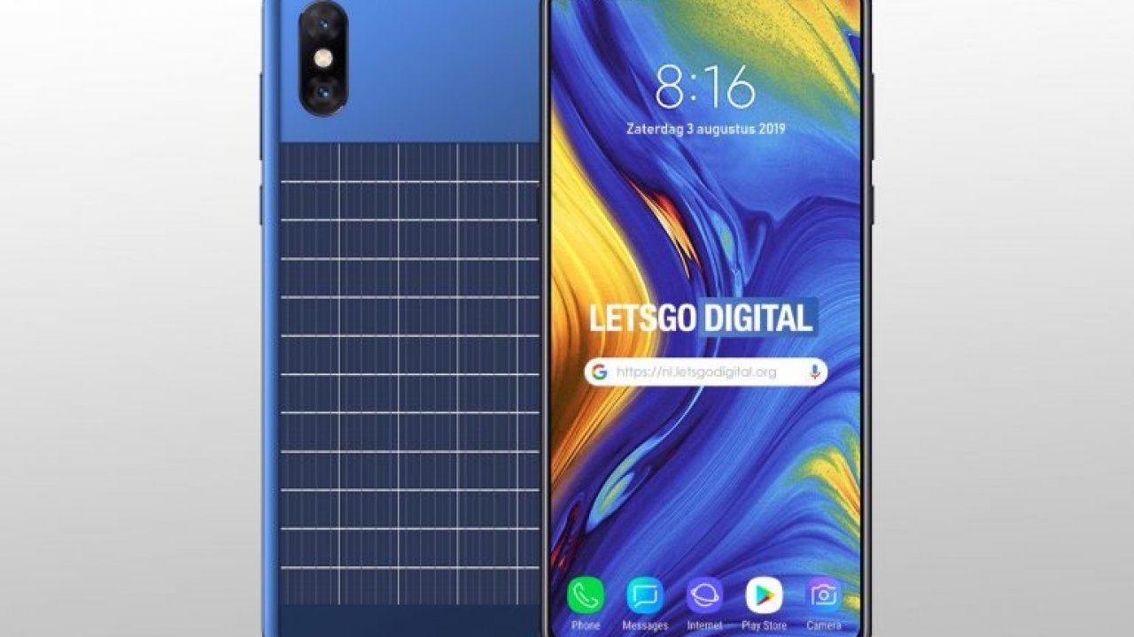 Без розеток: Xiaomi запатентовала смартфон с солнечной батареей
