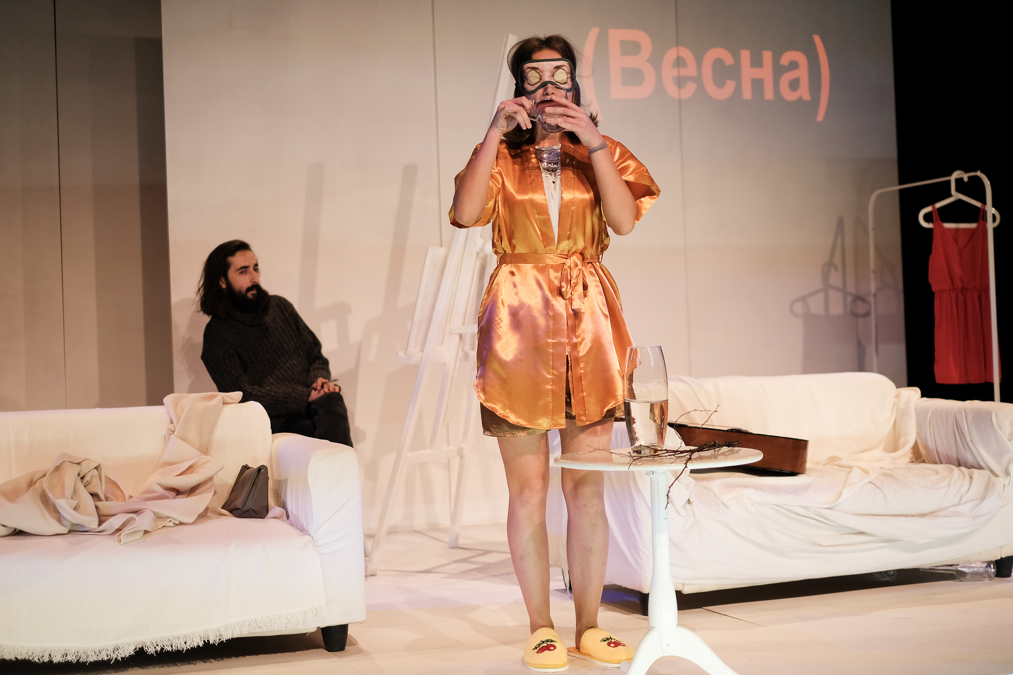 Предпремьерный показ спектакля «Шоу-рум» в краснодарском «Одном театре»