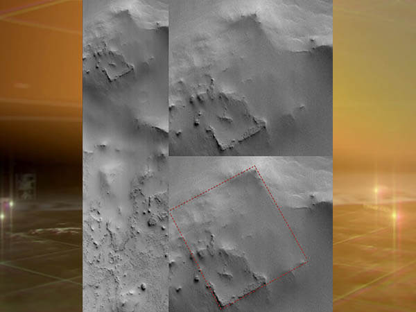 На Марсе обнаружили загадочные руины, похожие на остатки древней крепости