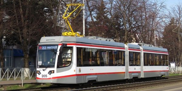В Краснодаре с 16 января по Московской перестанут ходить 5 трамвайных маршрутов