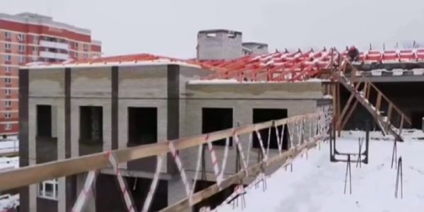 В Кореновске заканчивают строительство детского сада на 325 мест