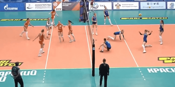 Краснодарский ВК «Динамо» дома обыграл «Липецк» в женской волейбольной Суперлиге