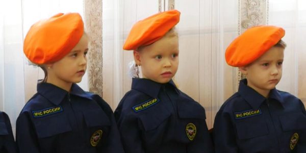 В детском саду станицы Платнировской появилась дружина юных пожарных
