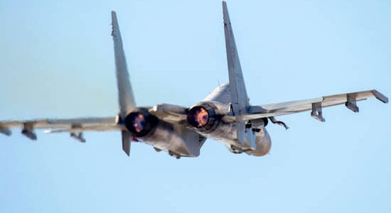 Российские истребители сопроводили военные самолеты Франции над Черным морем