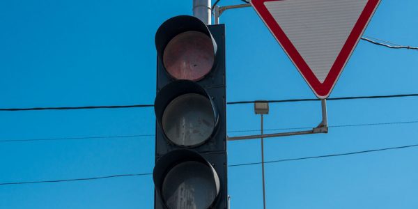 В Краснодаре временно отключили светофоры на перекрестке Минской и Харьковской