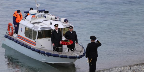 В Геленджике почтили память моряков из отряда Цезаря Куникова