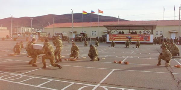 Российская военная база в Южной Осетии отмечает 12 годовщину со дня образования