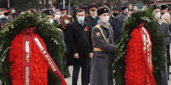 В Краснодаре почтили память освободителей города от немецких оккупантов