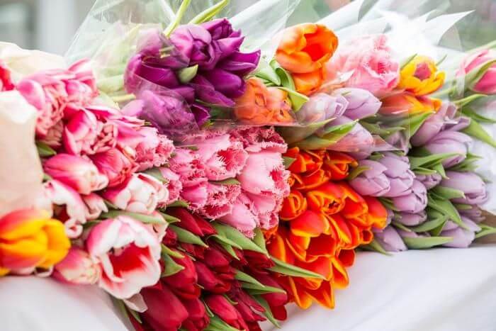 На Кубани перед 8 Марта открыли около 60 цветочных ярмарок