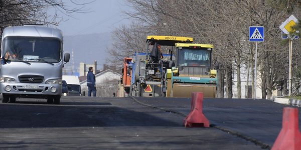 В Новороссийске выполнили около 37% работ по дорожному нацпроекту