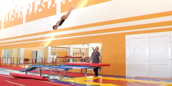 Как Галина Бегим готовилась к Чемпионату Европы по прыжкам на батуте в Сочи