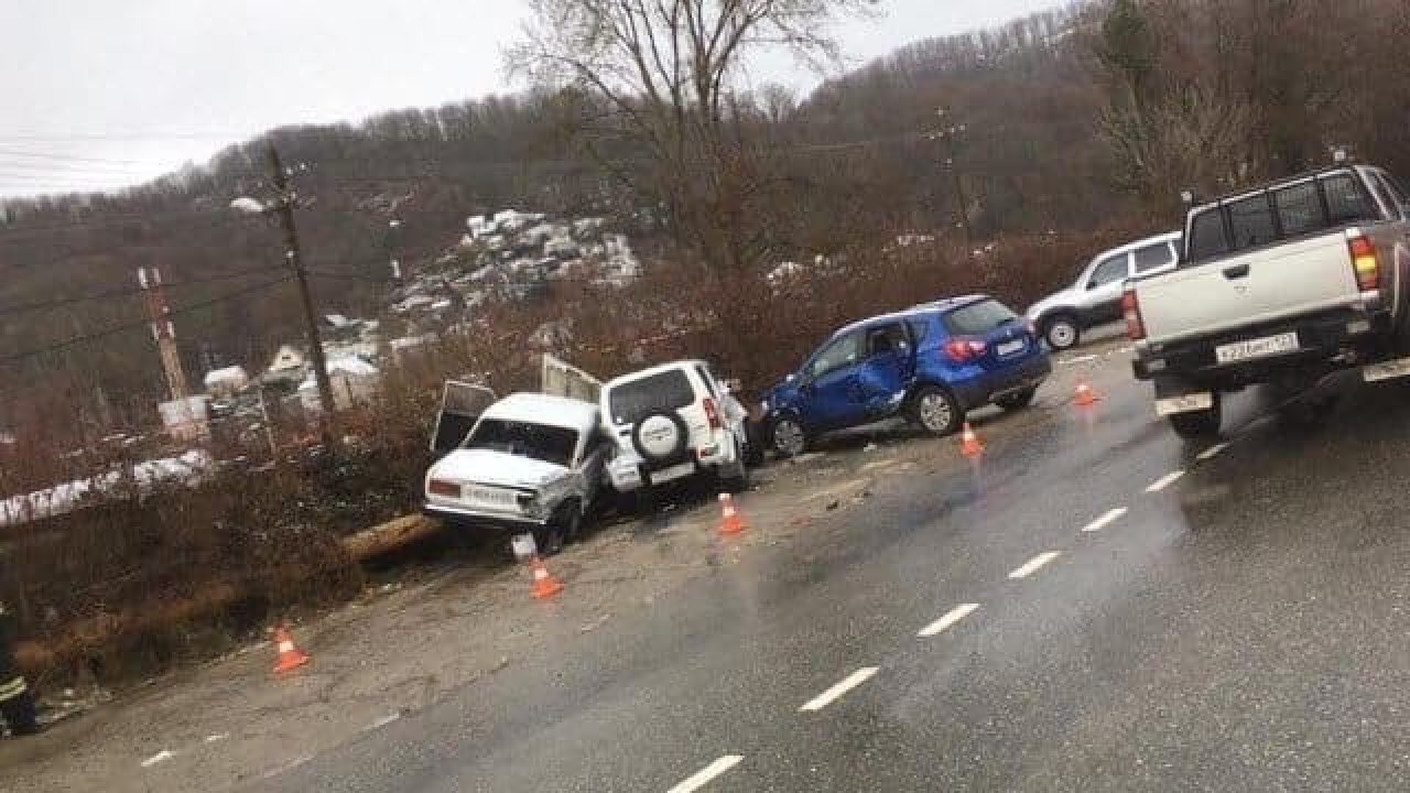 В Сочи парень на «семерке» врезался в газовую трубу и протаранил две  иномарки - 16 марта, 2021 Все новости, Происшествия «Кубань 24»