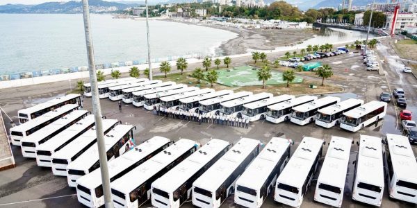 В Сочи обновят модули системы ГЛОНАСС на 100 автобусах