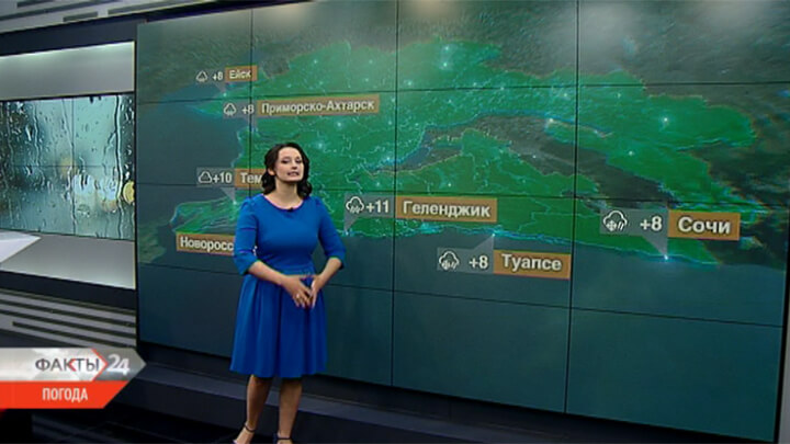 В Краснодарском крае 19 марта будет дождливо
