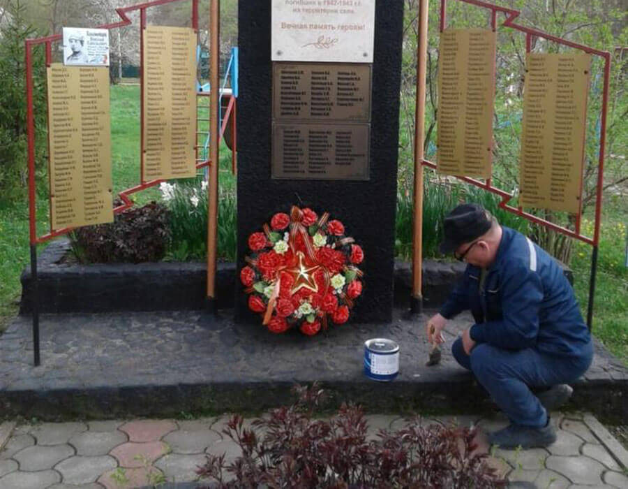 В Горячем Ключе приведут в порядок 38 военных памятников