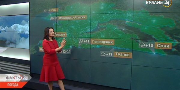 В Краснодарском крае 2 апреля местами пройдет кратковременный дождь
