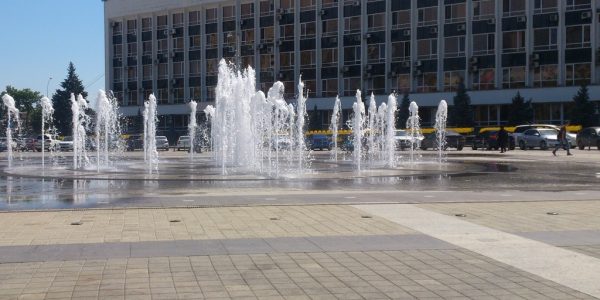 В Краснодаре 24 апреля включат фонтаны