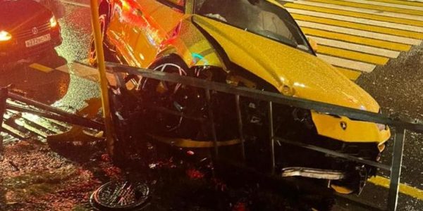 В Сочи в ДТП с Lamborghini Urus никто не пострадал