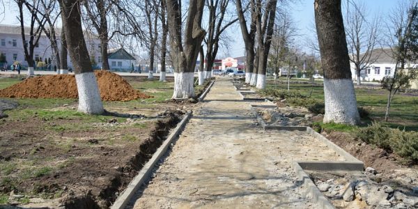 В Крымском районе благоустроят парк площадью более 10 тыс. кв. метров