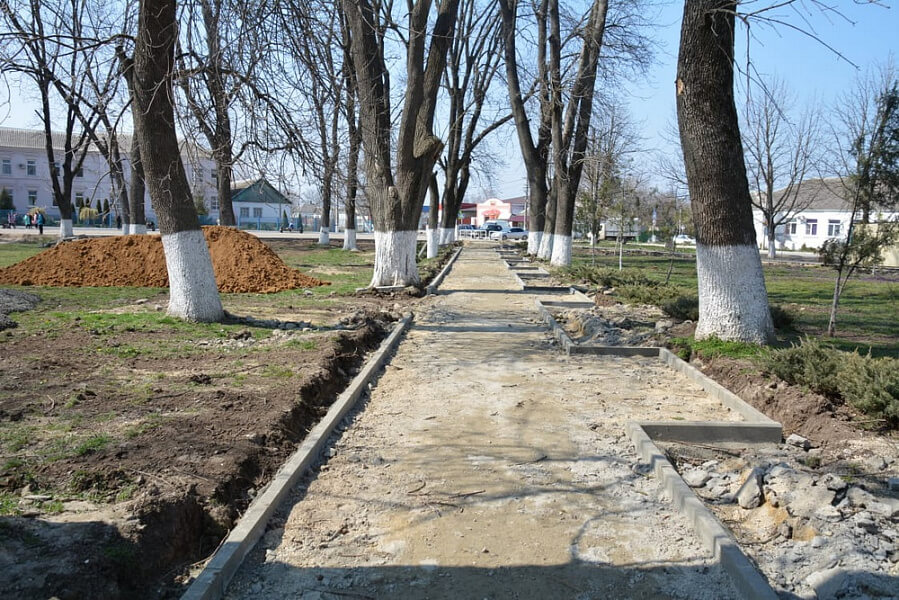 В Крымском районе благоустроят парк площадью более 10 тыс. кв. метров
