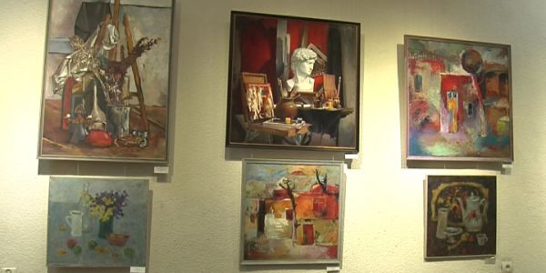 Ученики художника Сергея Воржева представили свои картины в Краснодаре