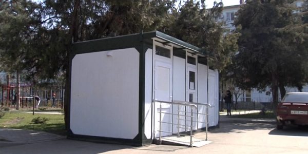 В парках Краснодара открылись бесплатные общественные туалеты
