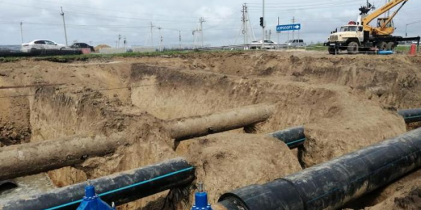 В Анапе возобновили водоснабжение, прерванное из-за строительства дороги