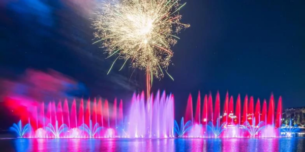 В Абрау-Дюрсо 1 мая отметят салютом и шоу светозвуковых фонтанов