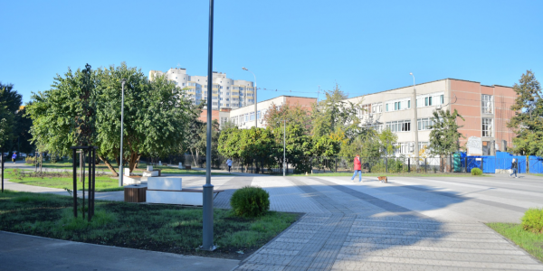 В Краснодаре строящийся корпус гимназии № 87 подключат к ливневой канализации